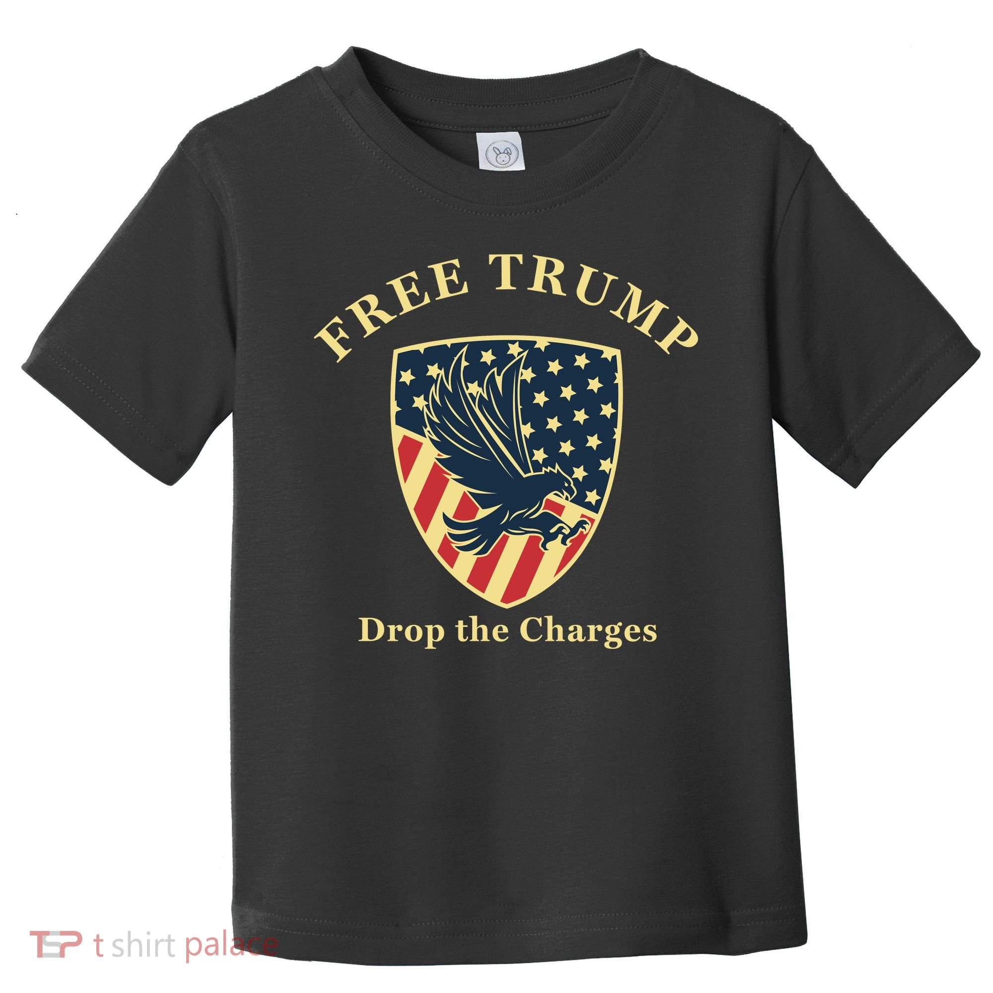 Free Donald Trump MAGA Conservative Toddler T-Shirt