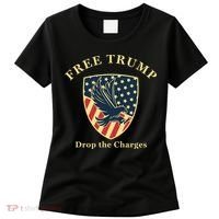 Free Donald Trump MAGA Conservative Women's T-Shirt thumb 0
