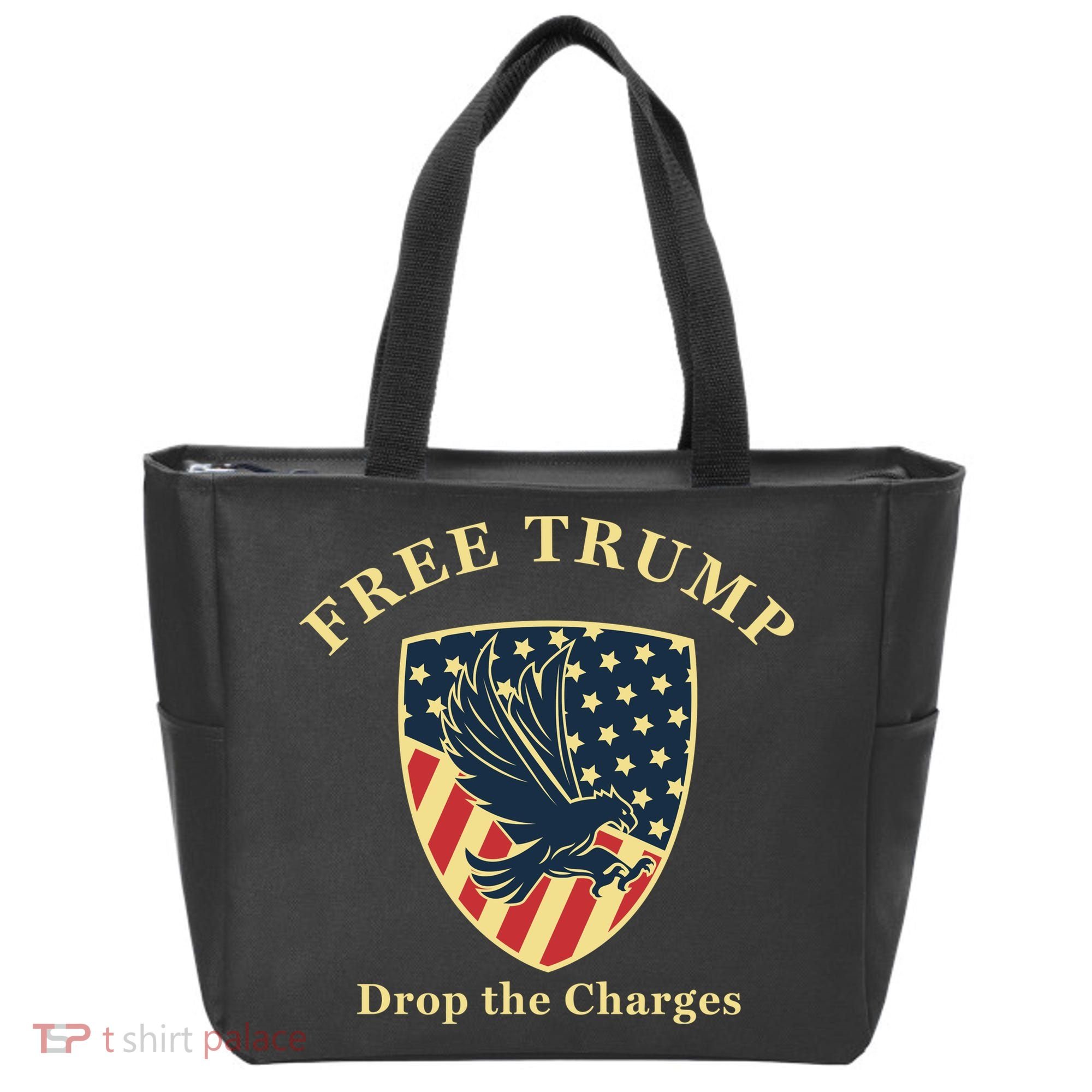 Free Donald Trump MAGA Conservative Tote Bag