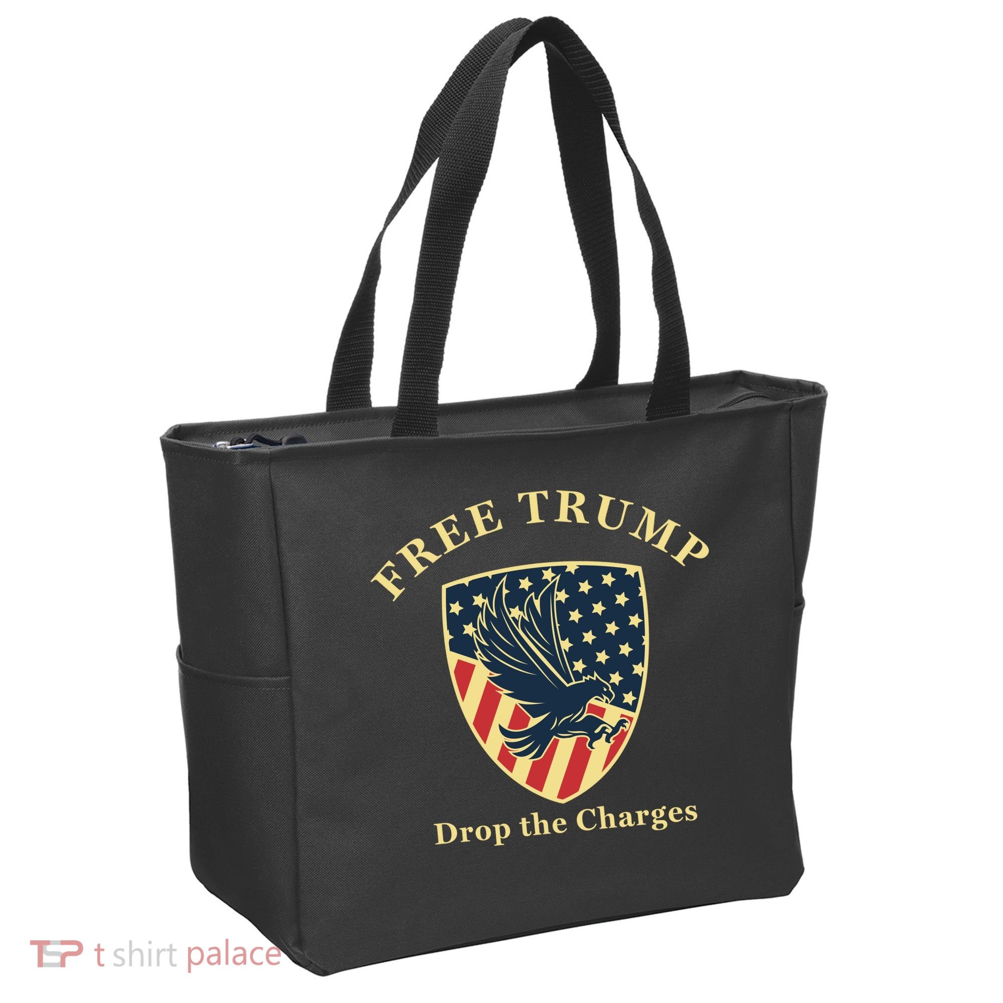 Free Donald Trump MAGA Conservative Tote Bag
