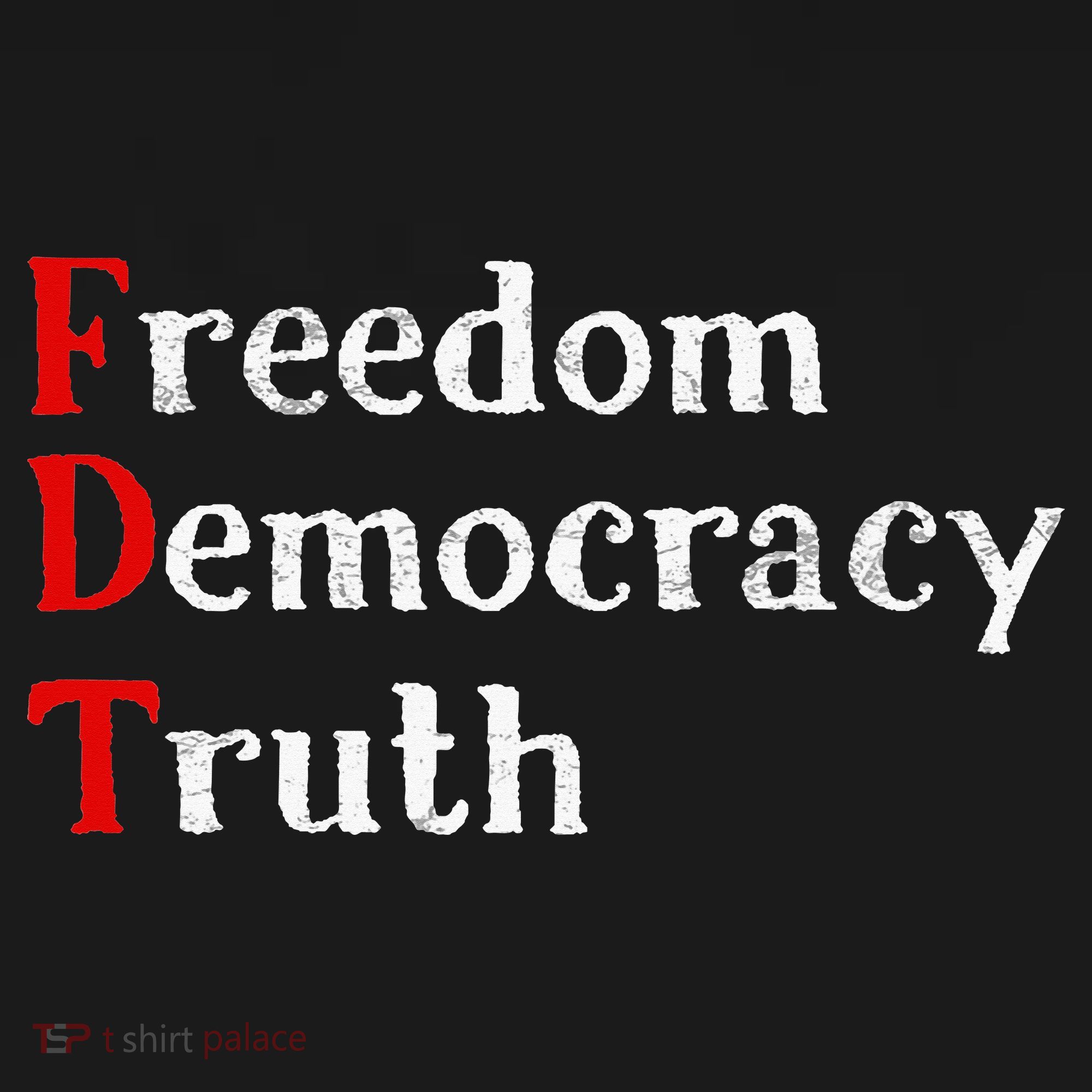 Freedom Democracy & Truth Foxtrots Deltas Tangos Resist Women's Hoodie