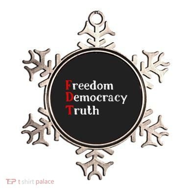 Freedom Democracy & Truth Foxtrots Deltas Tangos Resist Ornament