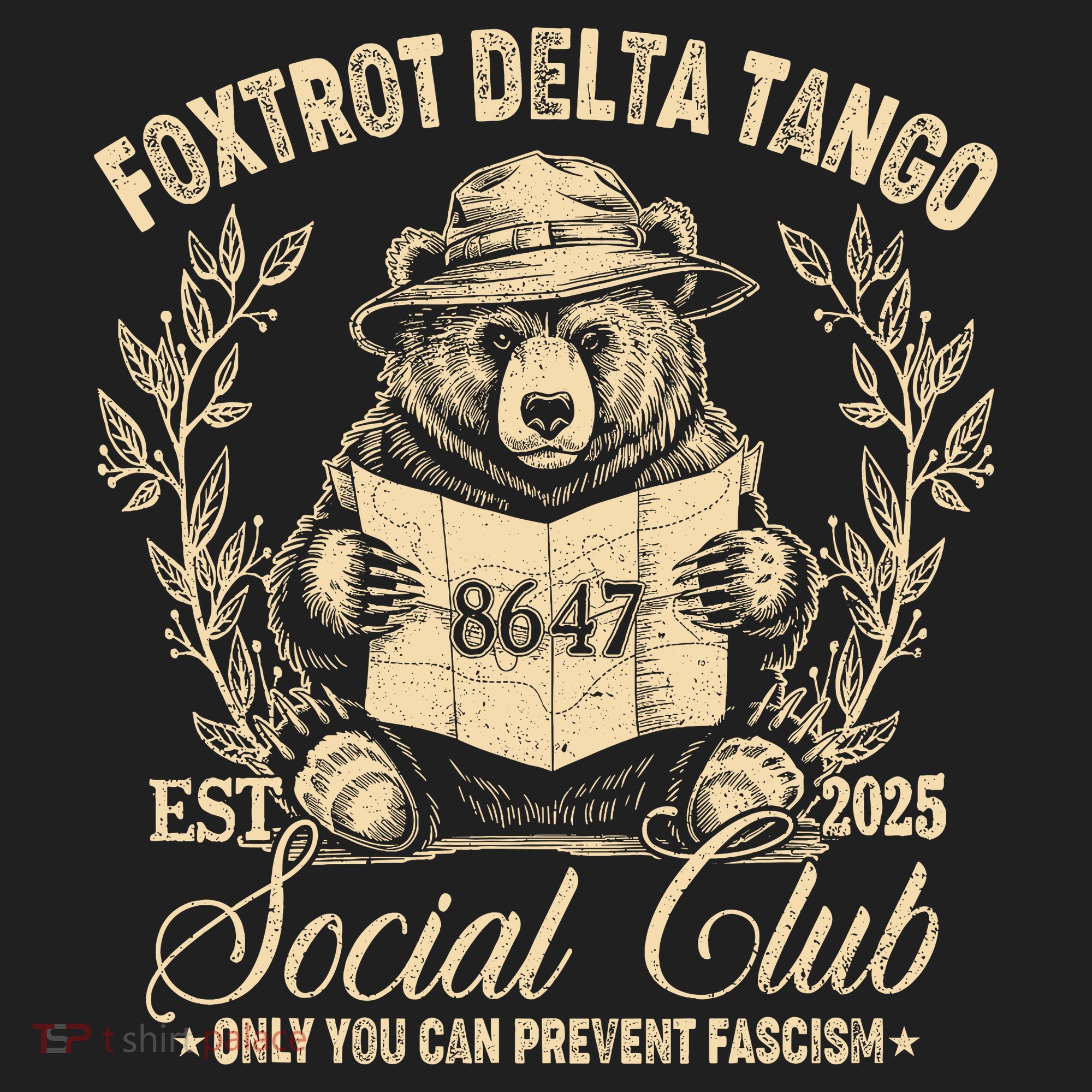 Foxtrot Delta Tango Social Club Only You Can Prevent Fascism Beanie