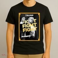 Fight Donald Trump Meme Coin Crypto President T-Shirt thumb 3