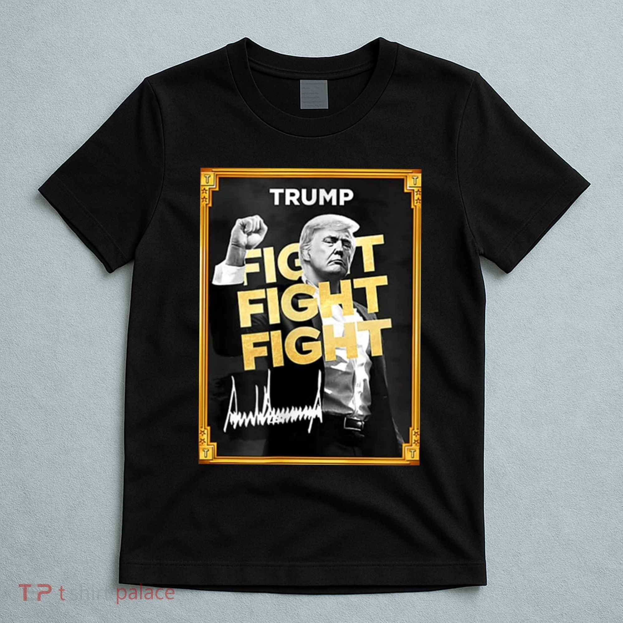 Fight Donald Trump Meme Coin Crypto President T-Shirt