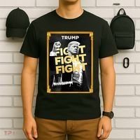 Fight Donald Trump Meme Coin Crypto President T-Shirt thumb 6