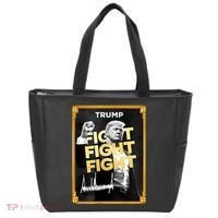 Fight Donald Trump Meme Coin Crypto President Tote Bag thumb 0