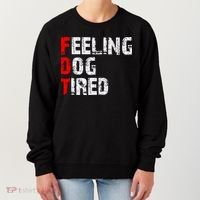 Feeling Dog Tired Fdt Anti Trump Women's Sweatshirt thumb 0