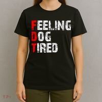 Feeling Dog Tired Fdt Anti Trump T-Shirt thumb 4