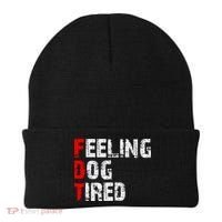 Feeling Dog Tired Fdt Anti Trump Beanie thumb 0