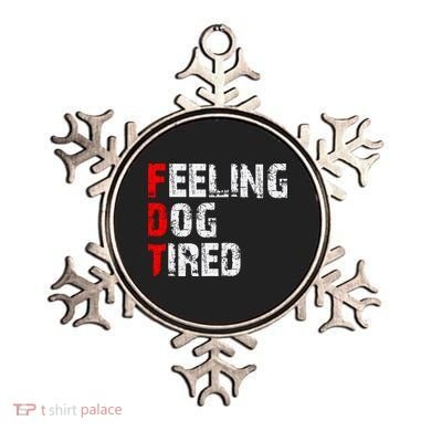 Feeling Dog Tired Fdt Anti Trump Ornament