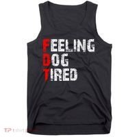 Feeling Dog Tired Fdt Anti Trump Tank Top thumb 0