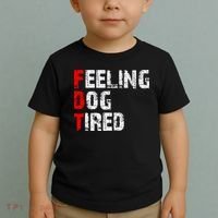 Feeling Dog Tired Fdt Anti Trump Toddler T-Shirt thumb 2