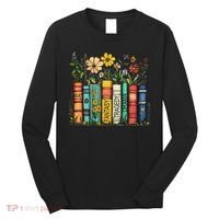 Fantasy Drama Tragedy Book Floral Subtle Anti Trump Long Sleeve Shirt thumb 0