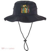 Fantasy Drama Tragedy Book Floral Subtle Anti Trump Bucket Hat thumb 0
