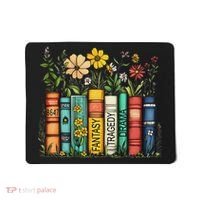 Fantasy Drama Tragedy Book Floral Subtle Anti Trump Mousepad thumb 0