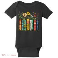Fantasy Drama Tragedy Book Floral Subtle Anti Trump Baby Bodysuit thumb 0