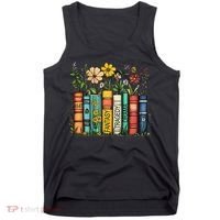 Fantasy Drama Tragedy Book Floral Subtle Anti Trump Tank Top thumb 0