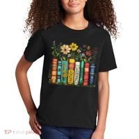 Fantasy Drama Tragedy Book Floral Subtle Anti Trump Kids T-Shirt thumb 2