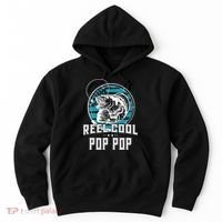 Fathers Day Tee Reel Cool Pop Pop Fishing Hoodie thumb 0