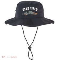 Funny Dead Tired Dead Rat Mouse Bucket Hat thumb 0