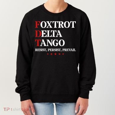 Foxtrot Delta Tango  Antitrump Women's Sweatshirt