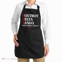 Foxtrot Delta Tango  Antitrump Apron thumb 2