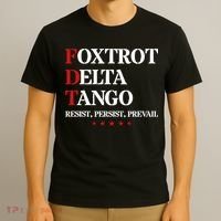 Foxtrot Delta Tango  Antitrump T-Shirt thumb 3
