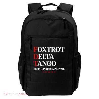 Foxtrot Delta Tango  Antitrump Backpack