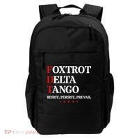 Foxtrot Delta Tango  Antitrump Backpack thumb 0