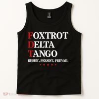 Foxtrot Delta Tango  Antitrump Tank Top thumb 2