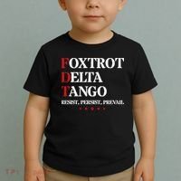 Foxtrot Delta Tango  Antitrump Toddler T-Shirt thumb 2