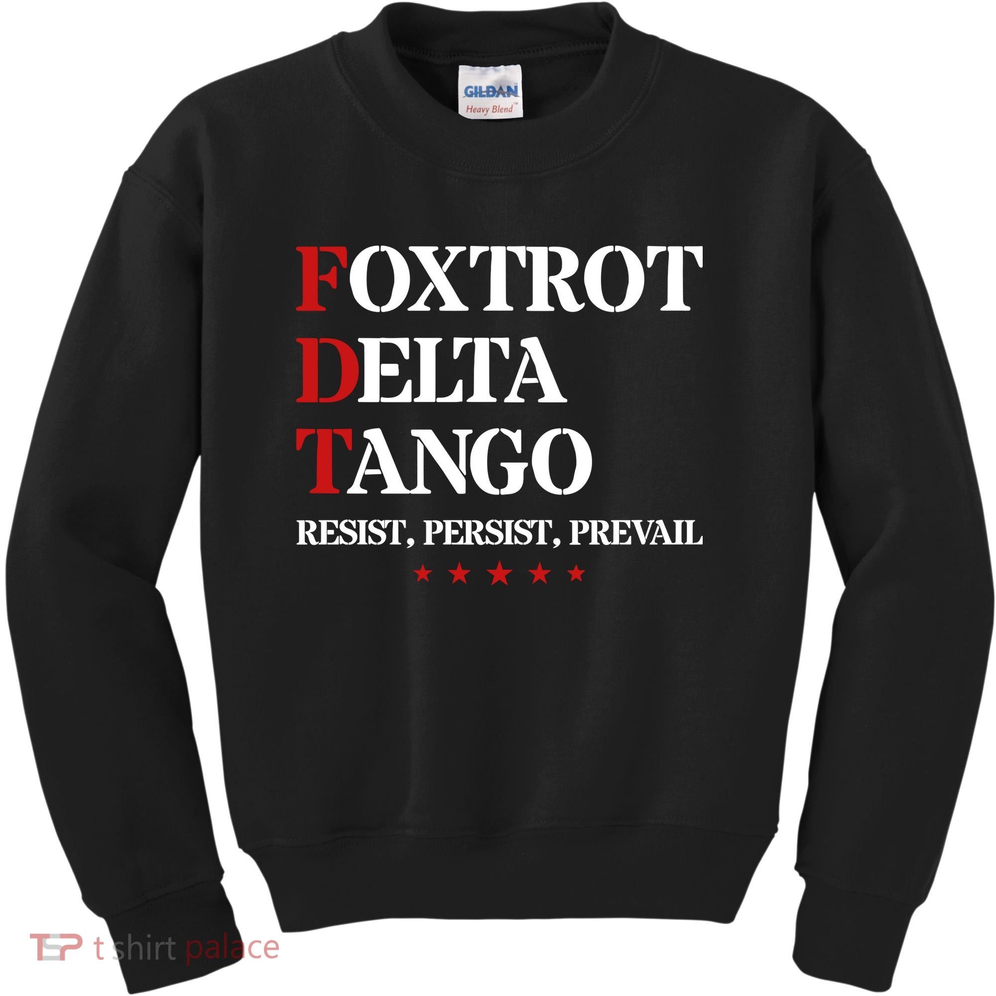 Foxtrot Delta Tango  Antitrump Kids Sweatshirt