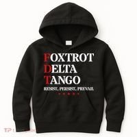 Foxtrot Delta Tango  Antitrump Kids Hoodie thumb 0