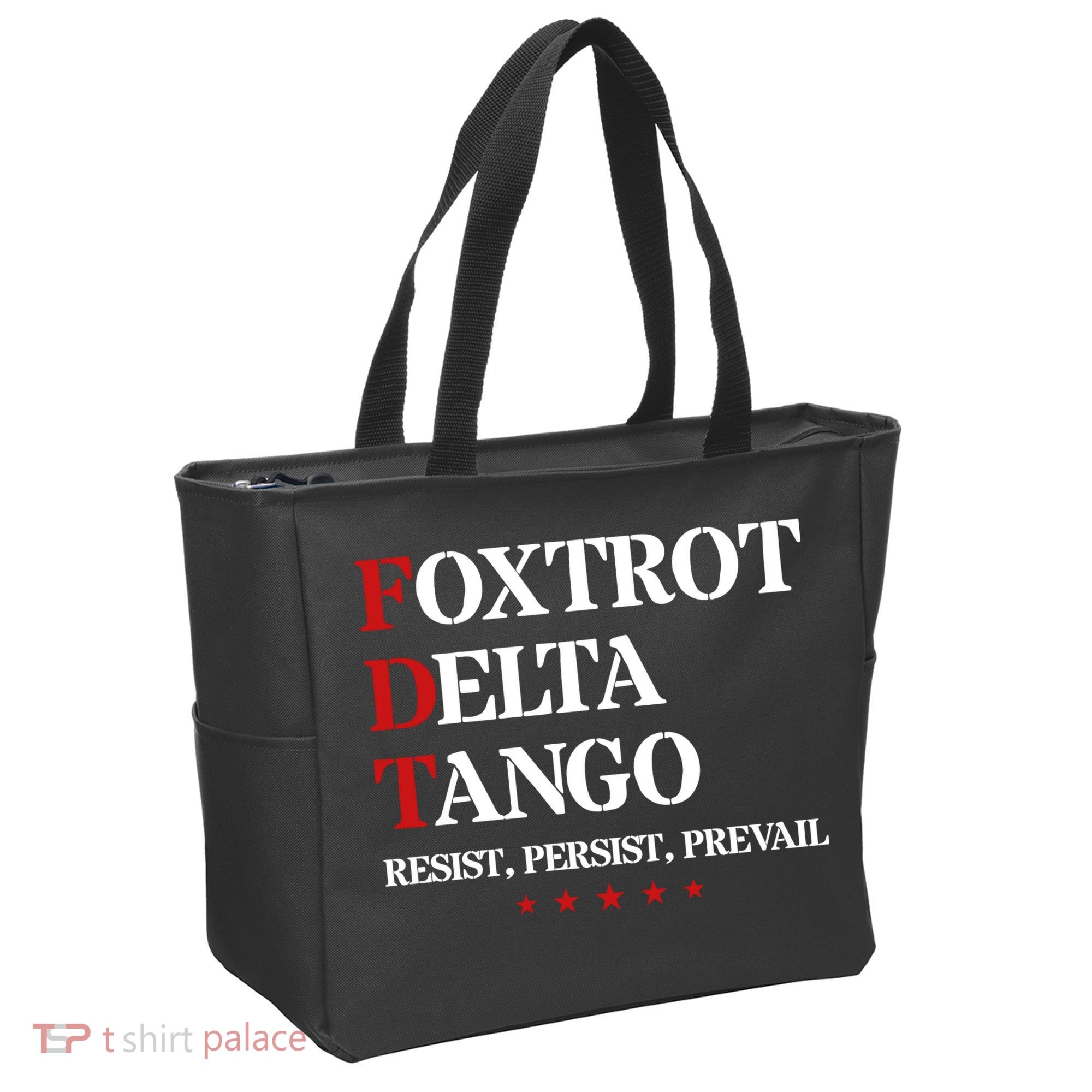 Foxtrot Delta Tango  Antitrump Tote Bag
