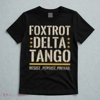 Foxtrots Deltas Tangos Resist Camo Camouflage Parks Hunting T-Shirt thumb 5