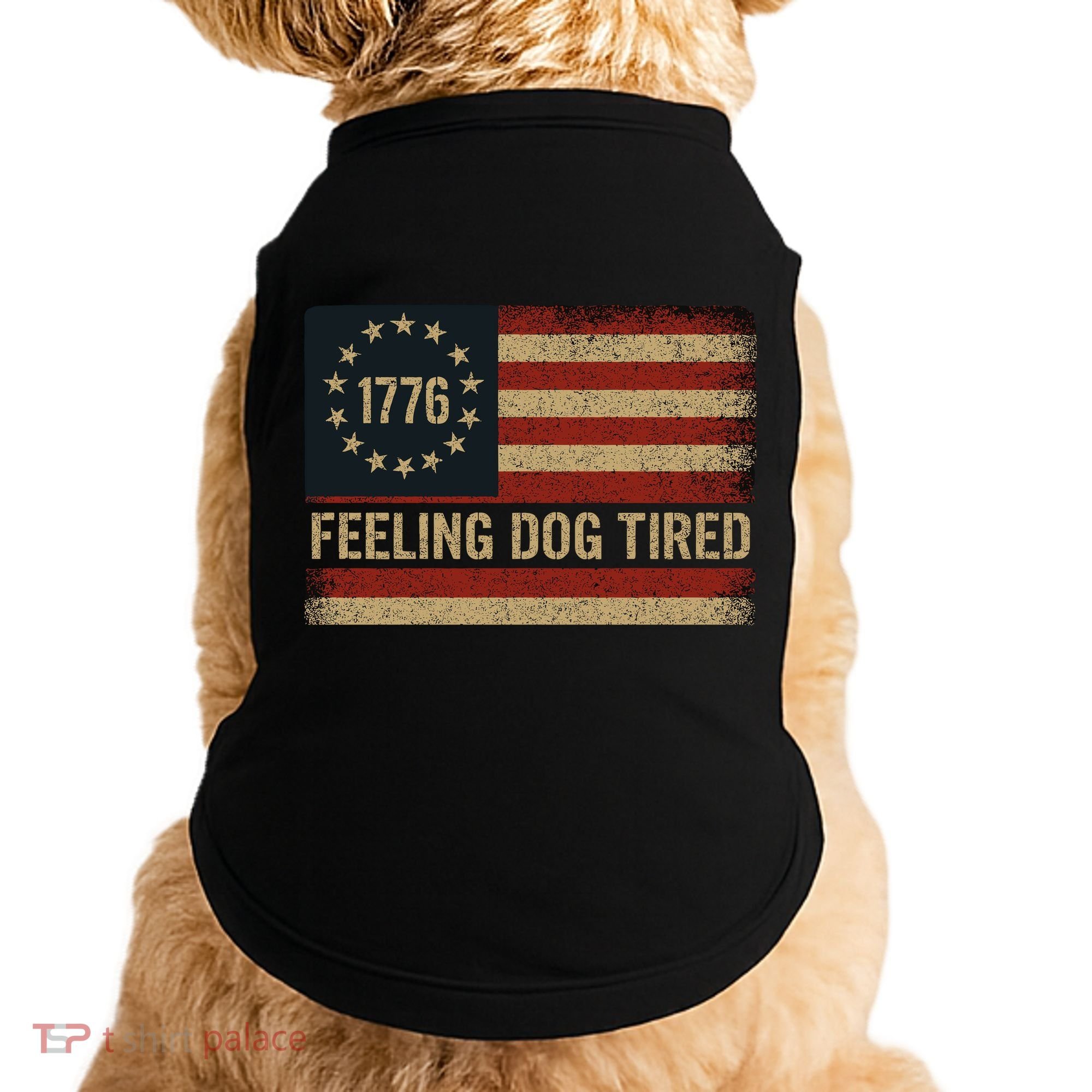 Feeling Dog Tired Fdt Anti Trump Doggie Tank