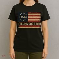 Feeling Dog Tired Fdt Anti Trump T-Shirt thumb 4