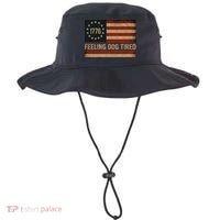 Feeling Dog Tired Fdt Anti Trump Bucket Hat thumb 0