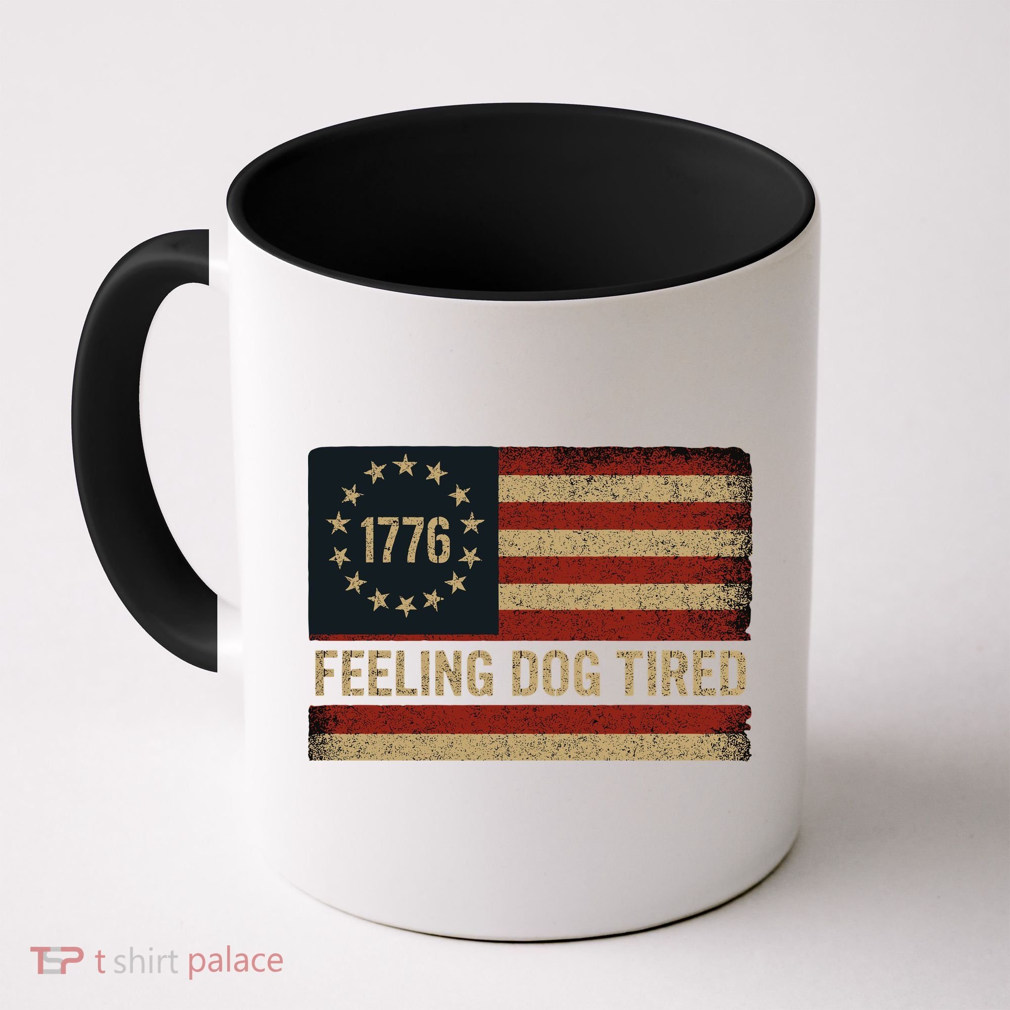 Feeling Dog Tired Fdt Anti Trump Coffee Mug