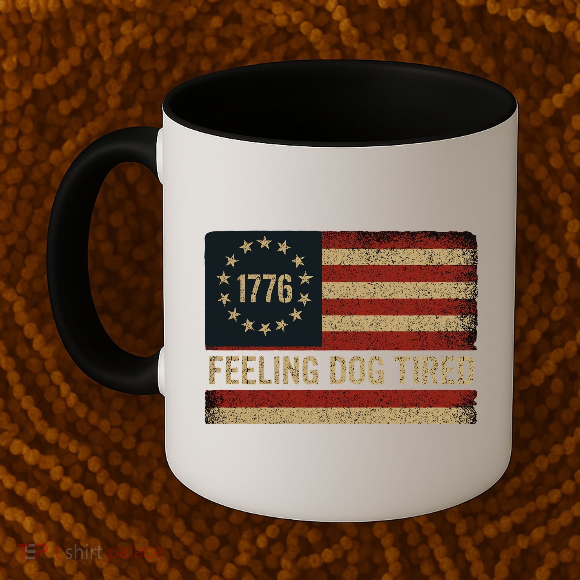 Feeling Dog Tired Fdt Anti Trump Coffee Mug