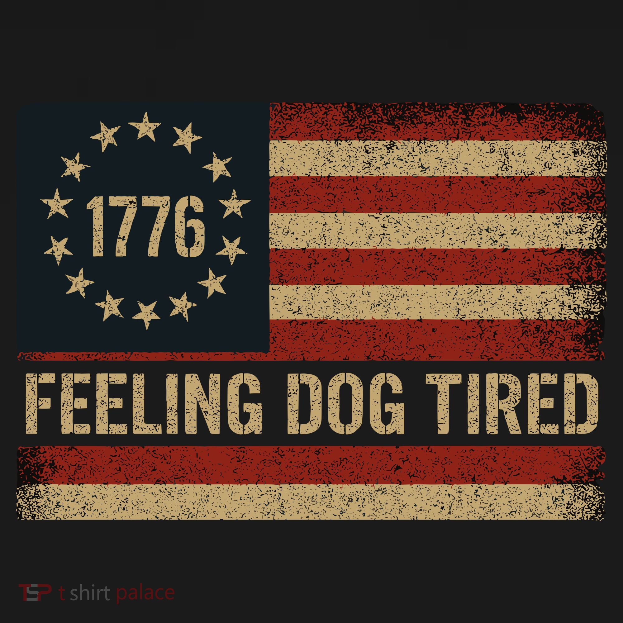 Feeling Dog Tired Fdt Anti Trump Women's Hoodie