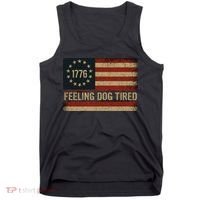 Feeling Dog Tired Fdt Anti Trump Tank Top thumb 0