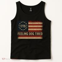 Feeling Dog Tired Fdt Anti Trump Tank Top thumb 2