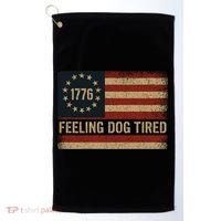 Feeling Dog Tired Fdt Anti Trump Golf Towel thumb 0
