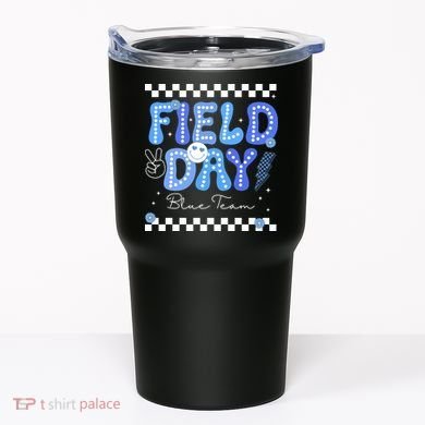Field Day Trip Blue Team Color Game Competition Tumbler