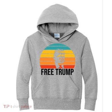 Free Donald Trump From Prison Kids Hoodie