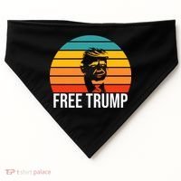 Free Donald Trump From Prison USA-Made Doggie Bandana thumb 0