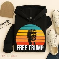 Free Donald Trump From Prison Hoodie thumb 4