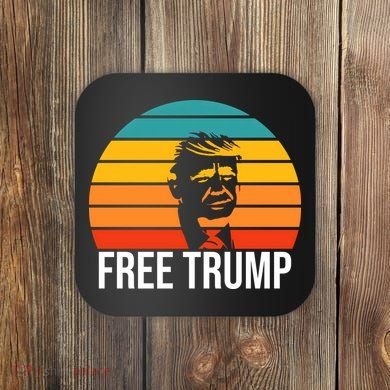 Free Donald Trump From Prison Coaster